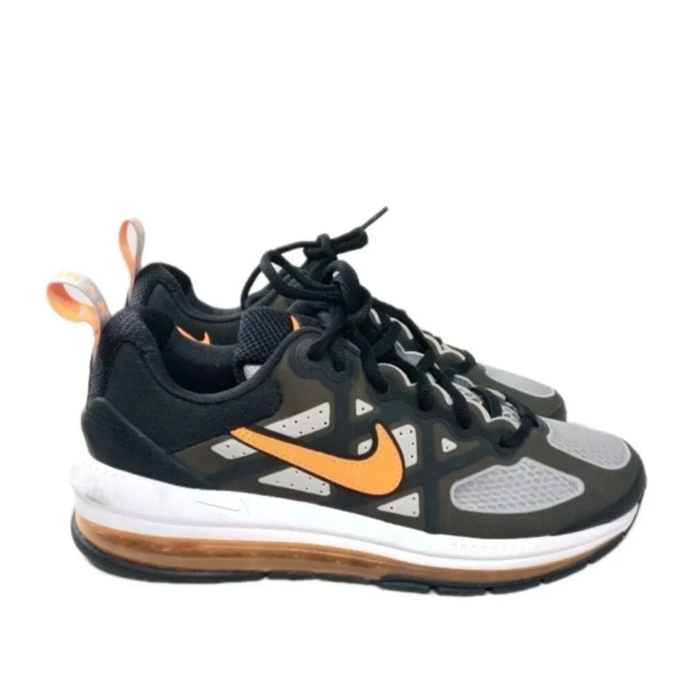 Nike Air Max Genome Black Orange Sneakers Men's Shoes Size 7  DB0249-002